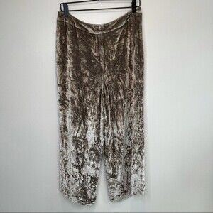 Vintage Talbots Collection Crushed Velvet Pants Silk Blend
